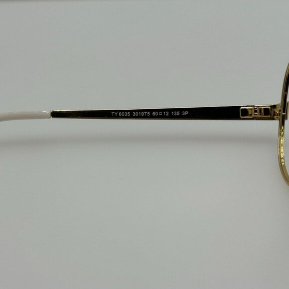 Tory Burch Sunglasses Frames TY 6035 3019T5 60-12-135 - Picture 6 of 6